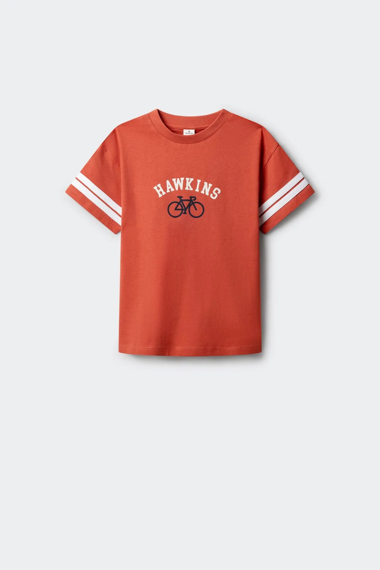 Camiseta manga corta rayas ni&ntilde;o