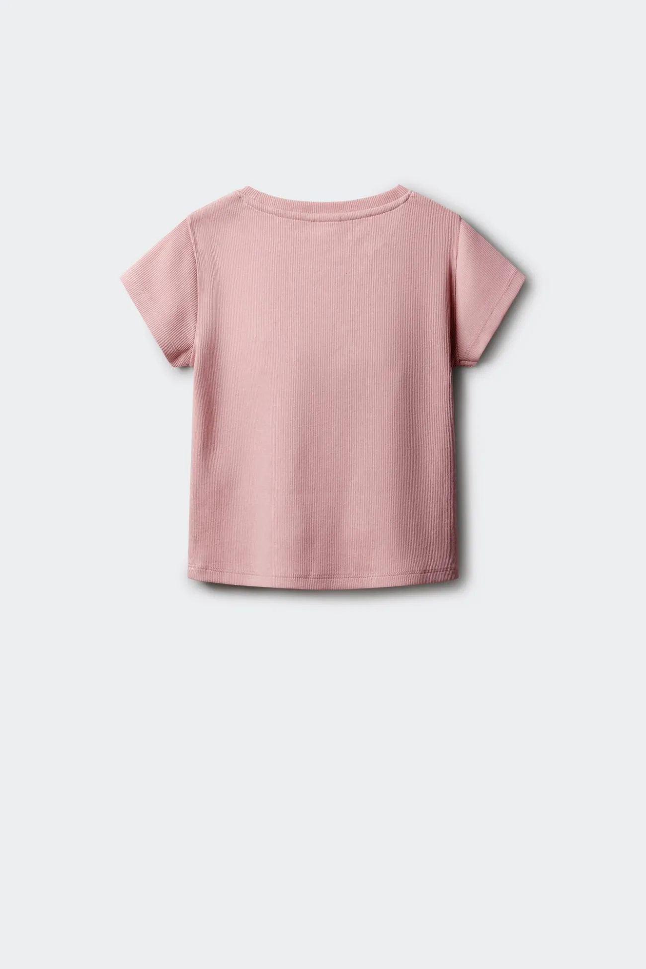 Camiseta manga corta rib ni&ntilde;a