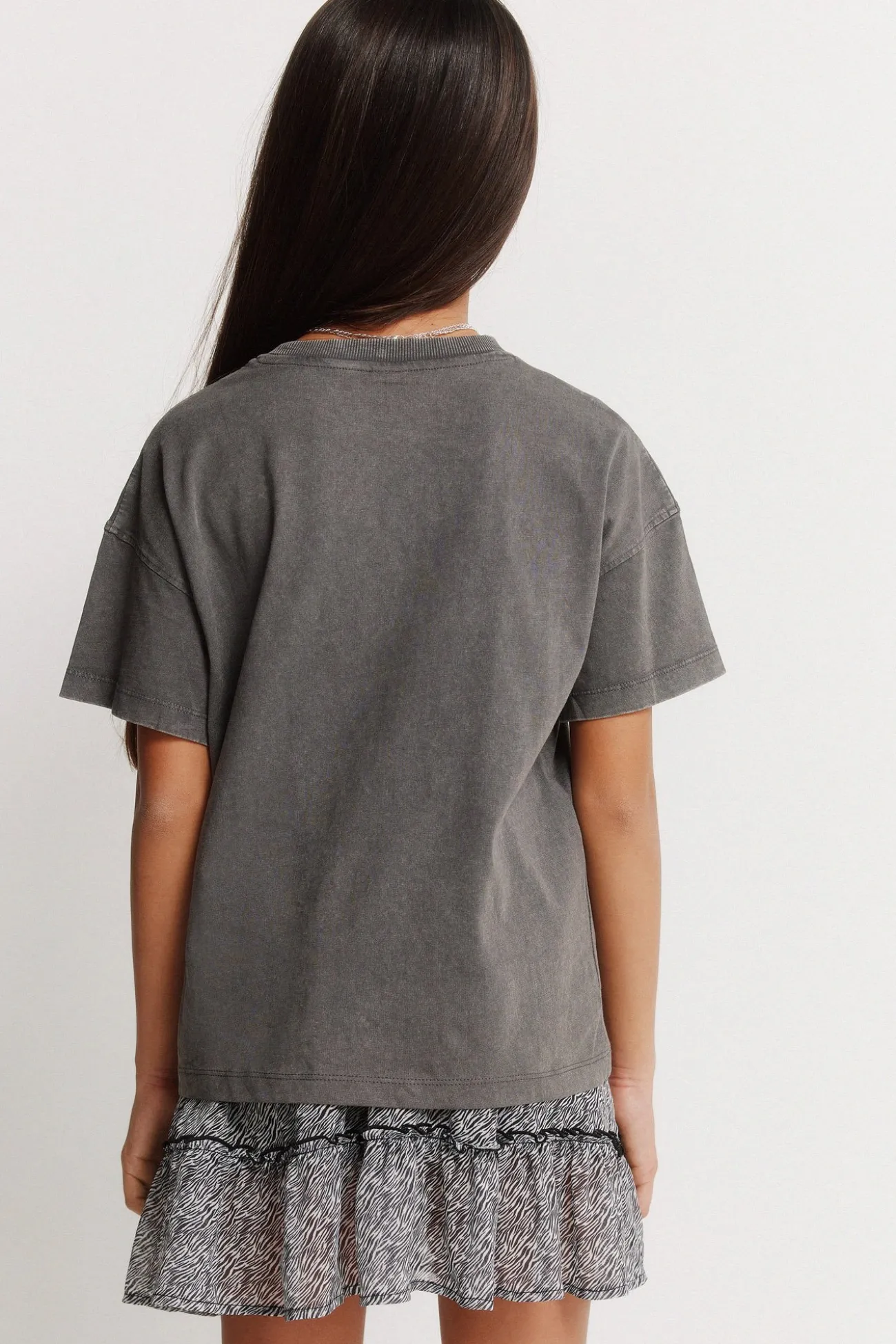 Camiseta manga corta rocker ni&ntilde;a