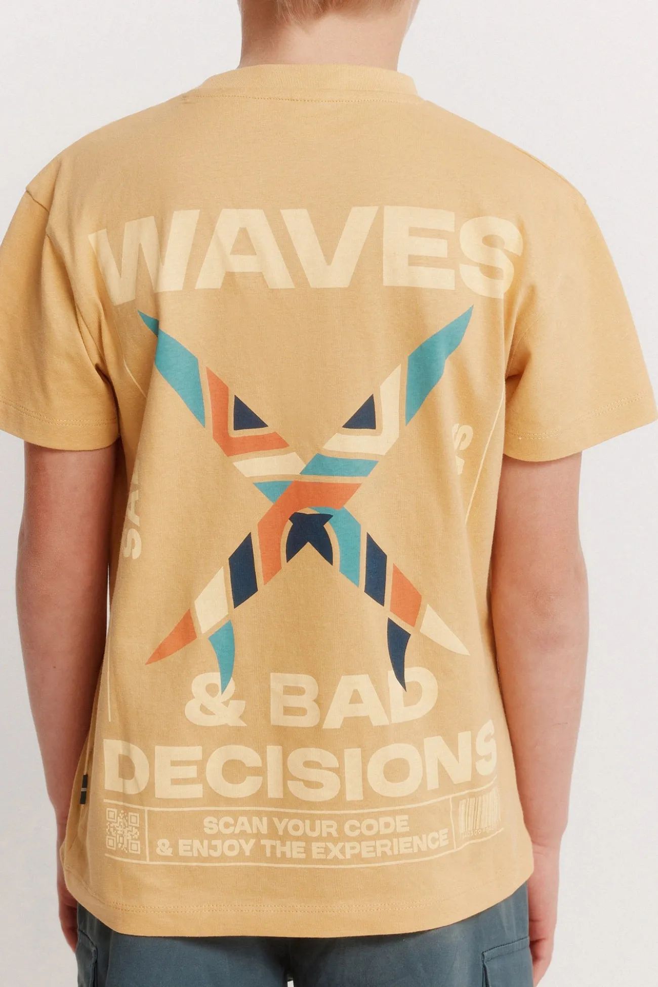 Camiseta manga corta waves ni&ntilde;o