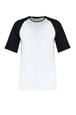 Camiseta mangas bicolor