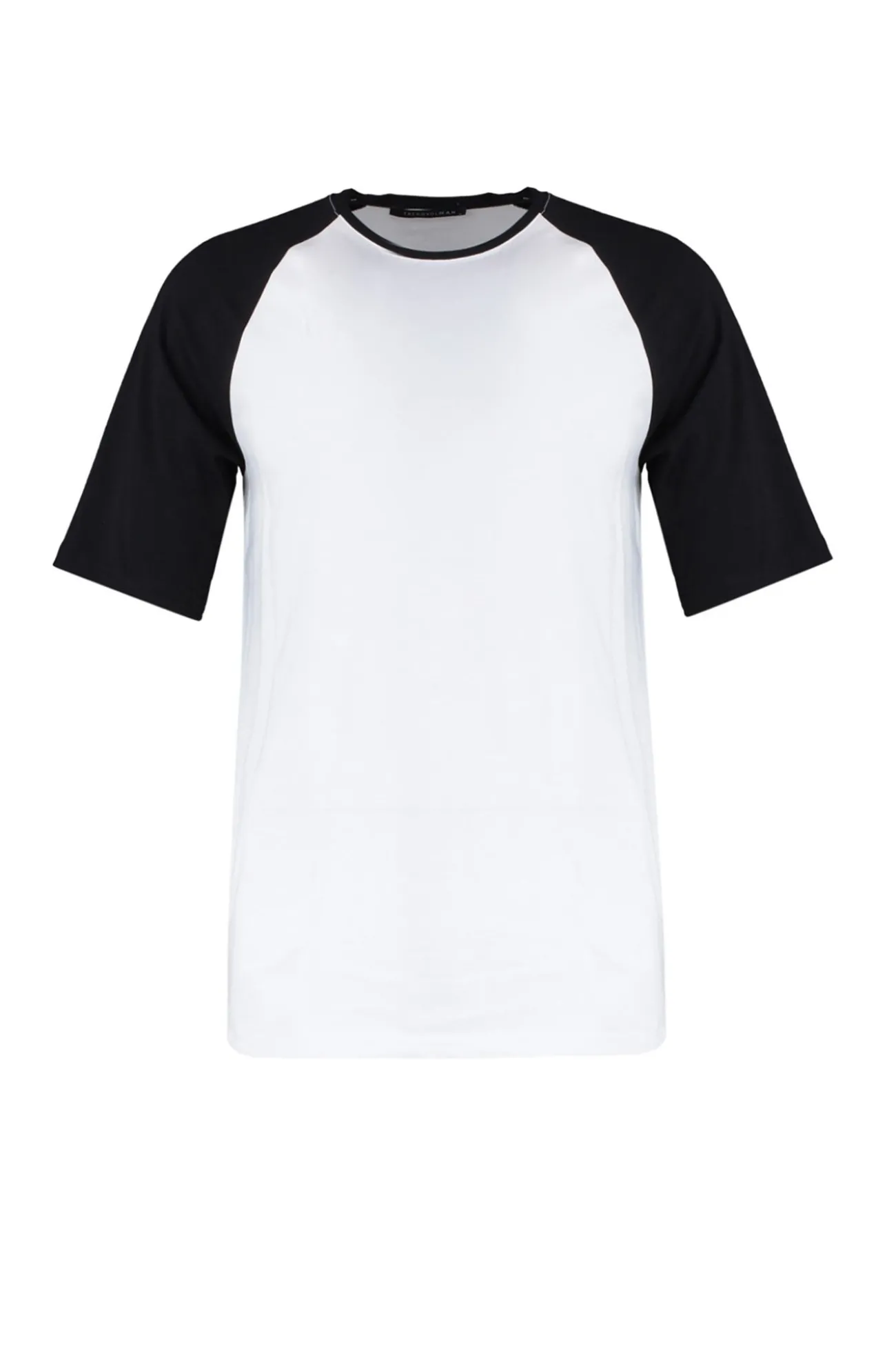 Camiseta mangas bicolor