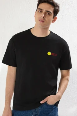 Camiseta oversize manga corta