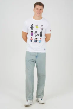 Camiseta piezas de lego manga corta