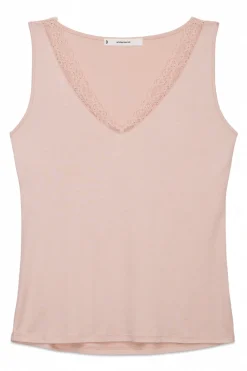 Camiseta punto s&uacute;per suave rosa