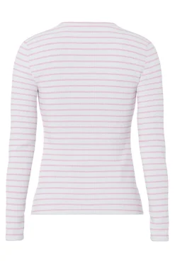 Camiseta rayas manga larga