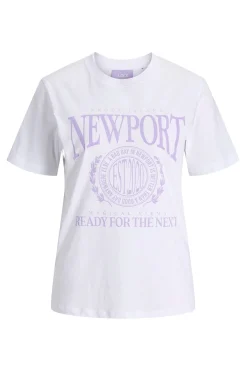 Camiseta regular estampada