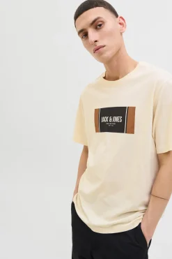 Camiseta regular fit estampada