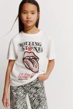 Camiseta Rolling stones niña