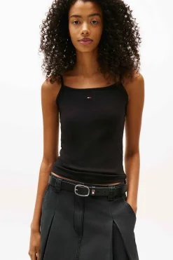 Camiseta slim de tirantes