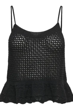 Camiseta tirantes crochet