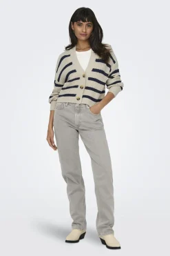 Cardigan de rayas