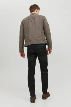 Cazadora biker efecto ante