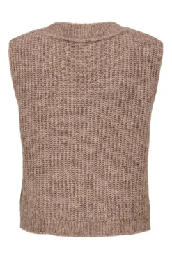 Chaleco estructura cuello pico
