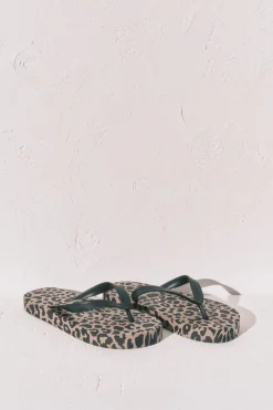 Chanclas anchas animal print