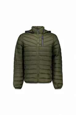 Chaqueta Acolchada con Capucha
