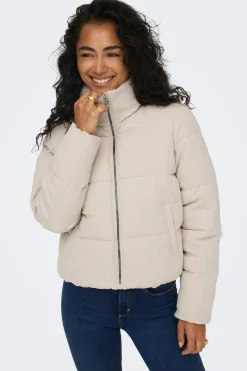Chaqueta acolchada de pana