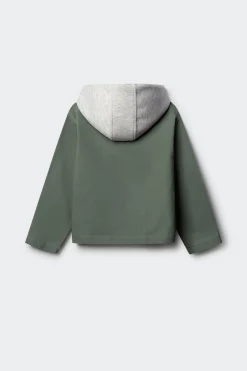 Chaqueta bici con capucha para ni&ntilde;o.