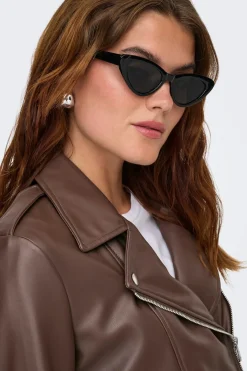 Chaqueta biker piel vegana