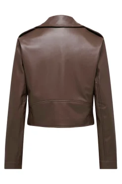 Chaqueta biker piel vegana