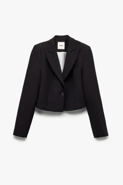 Chaqueta blazer corta