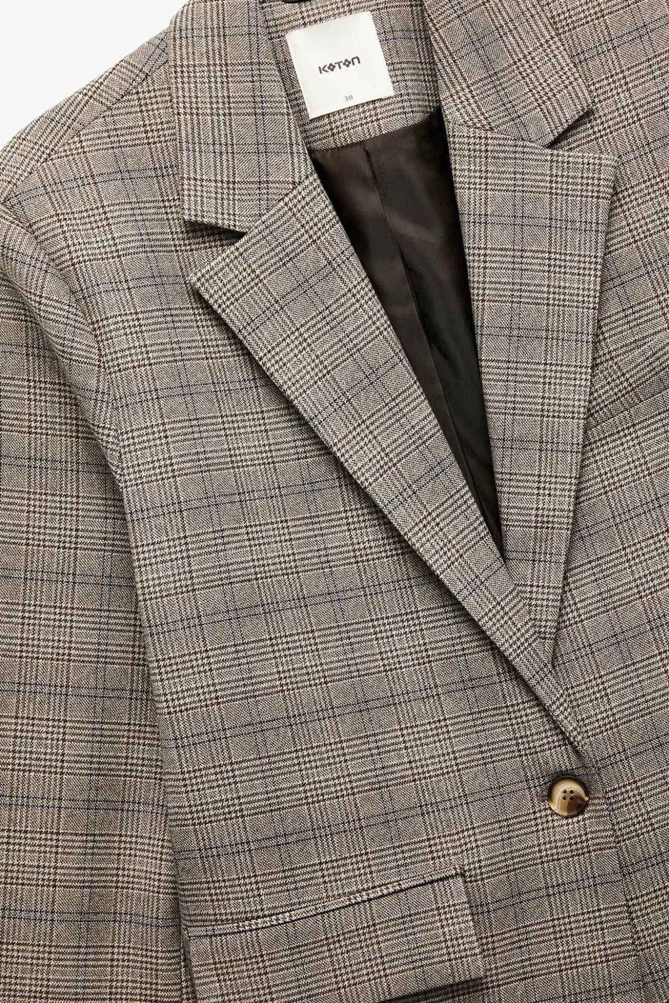 Chaqueta blazer de corte oversize