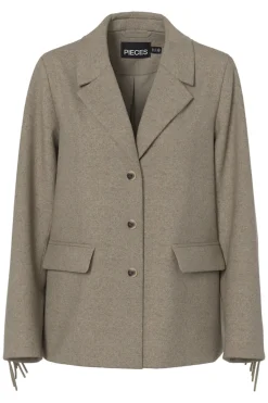 Chaqueta blazer flecos