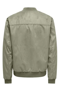 Chaqueta bomber antelina