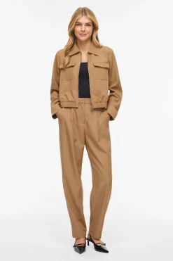 Chaqueta bomber con cremallera