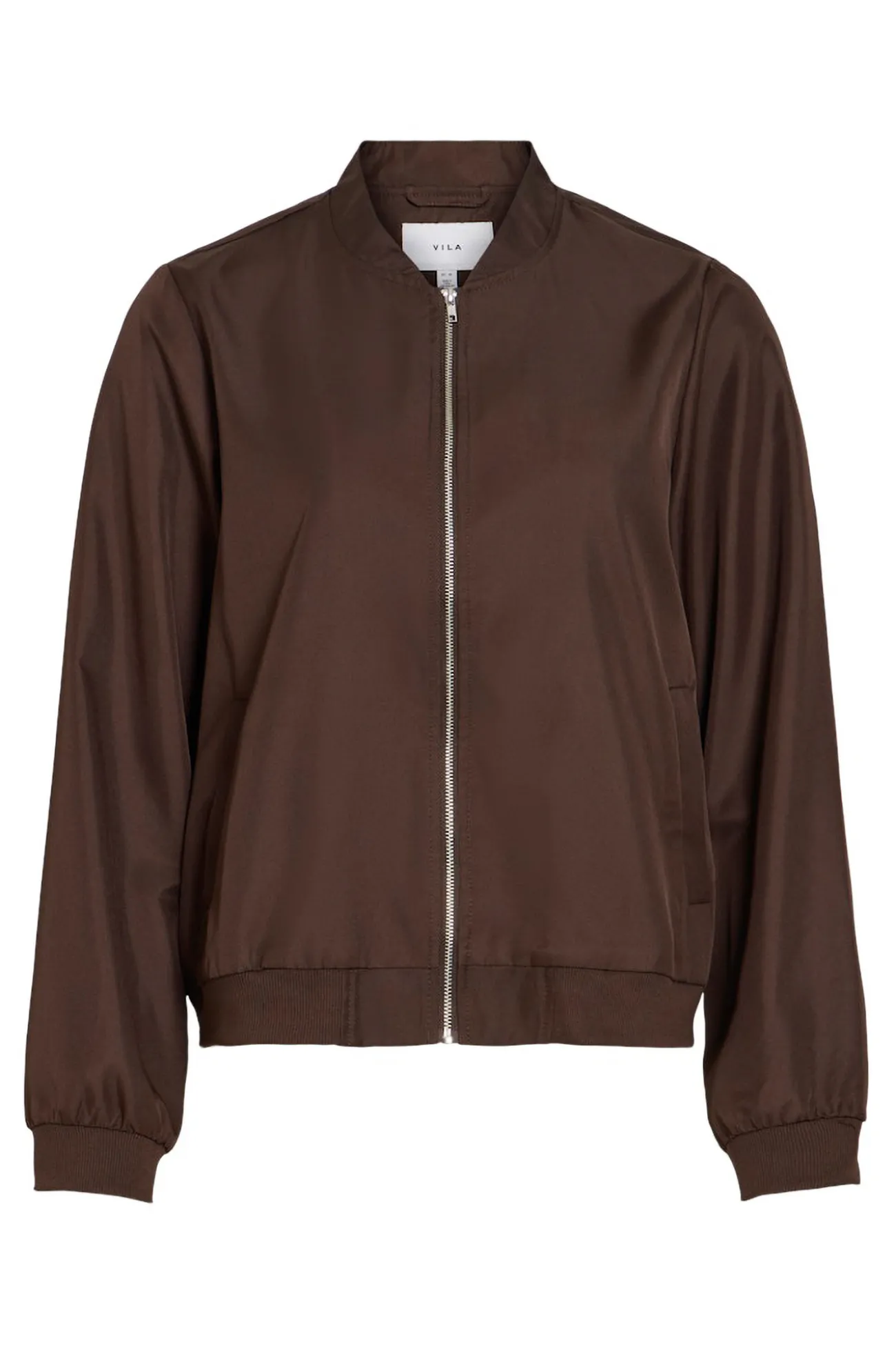 Chaqueta bomber satinada