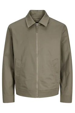 Chaqueta corta de tejido plano