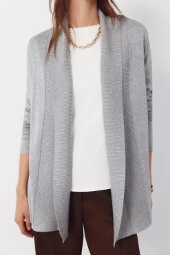 Chaqueta cuello chal