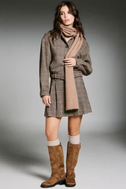 Chaqueta de cuadros