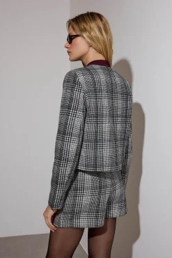 Chaqueta de cuadros