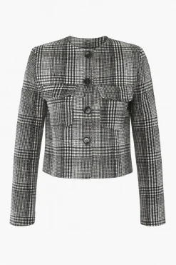 Chaqueta de cuadros
