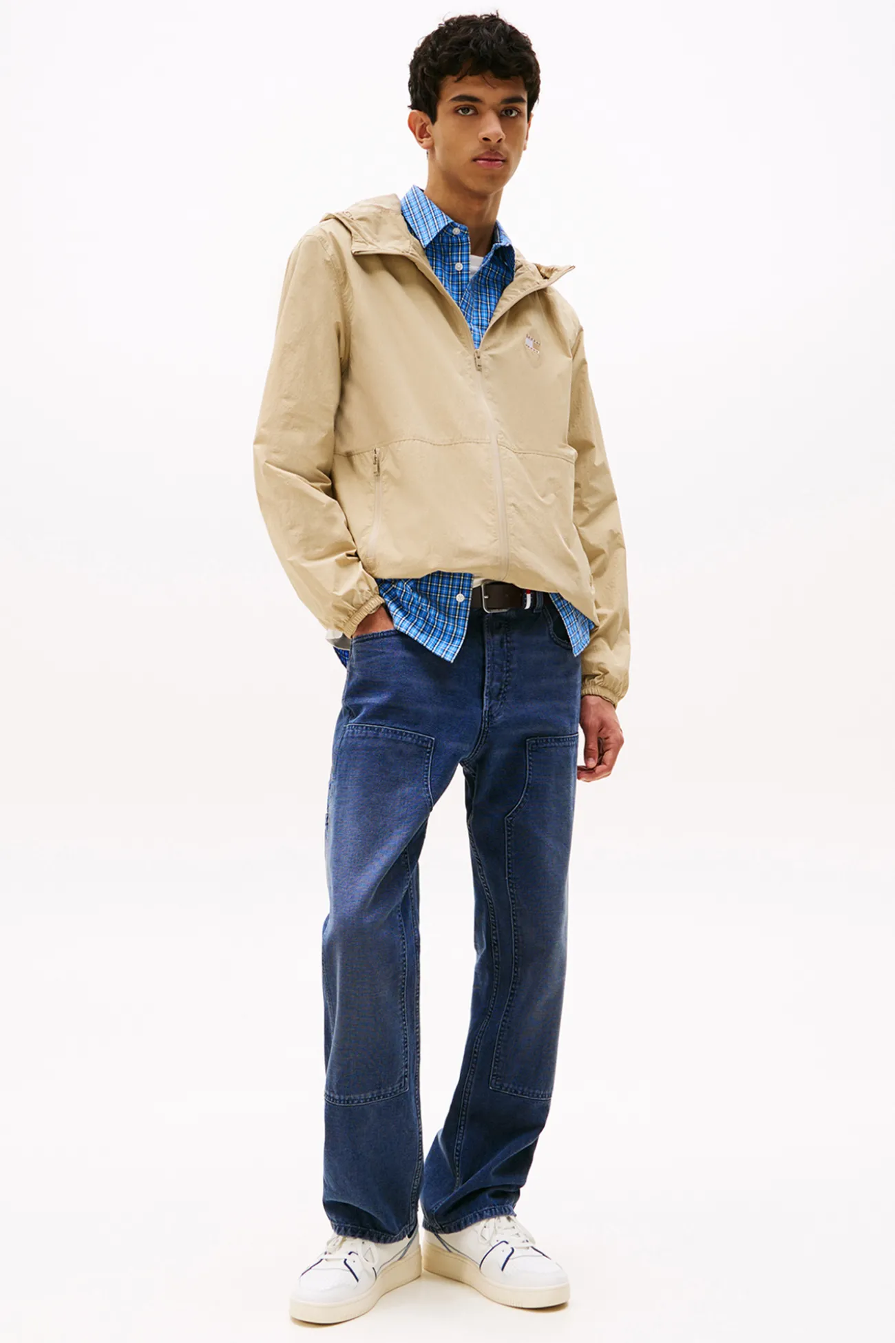 Chaqueta de hombre cortavientos