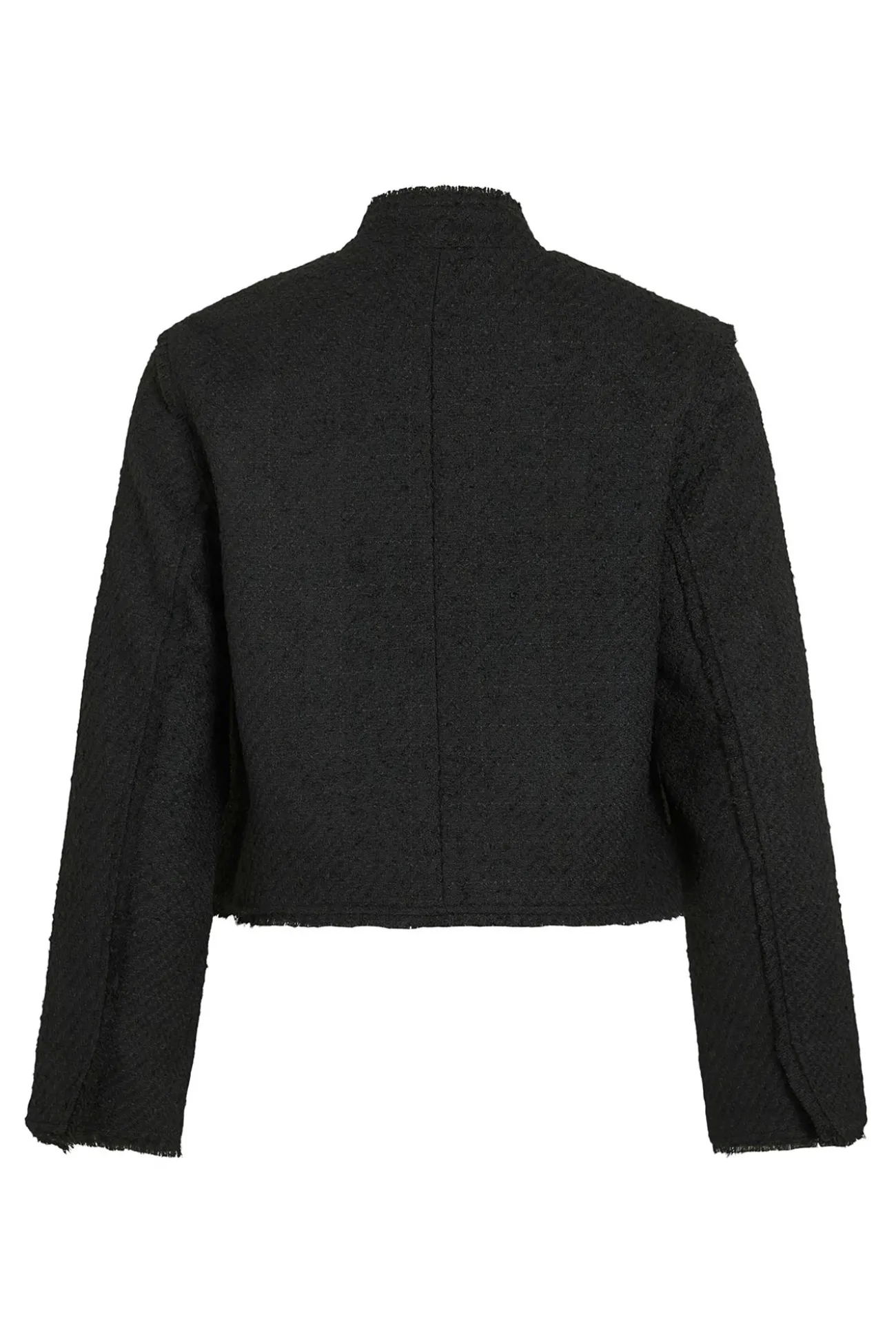 Chaqueta de paño con botones
