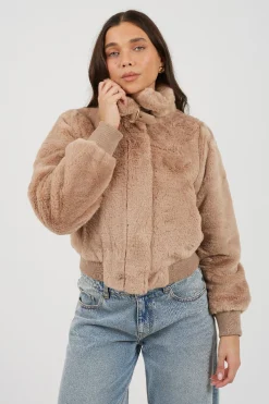 Chaqueta de pelo