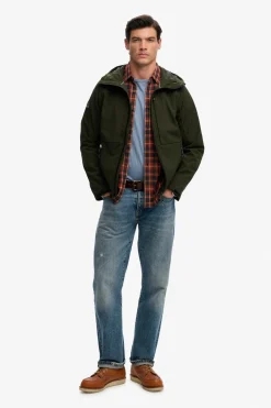 Chaqueta hombre sofshell con capucha