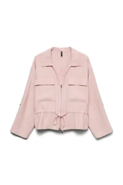 Chaqueta ligera con cuello camisero
