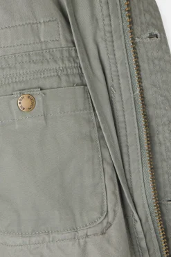 Chaqueta militar parches dye