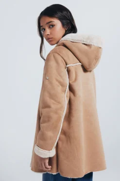 Chaqueta pa&ntilde;o cruzada ni&ntilde;a