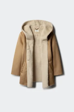 Chaqueta pa&ntilde;o cruzada ni&ntilde;a