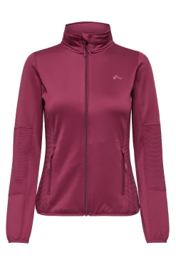 Chaqueta t&eacute;cnica cuello alto con cremallera