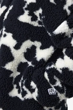 Chaqueta teddy cuadros