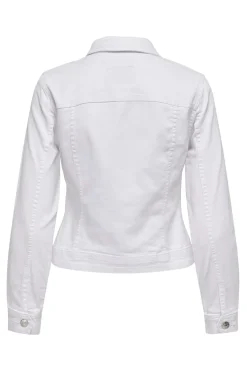 Chaqueta vaquera bolsillos delanteros