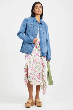 Chaqueta vaquera oversized