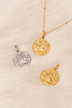 Charm Huella Ba&ntilde;o Oro