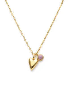 Collar Ch&eacute;rie Ba&ntilde;o Oro