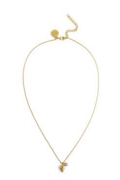 Collar Ch&eacute;rie Ba&ntilde;o Oro